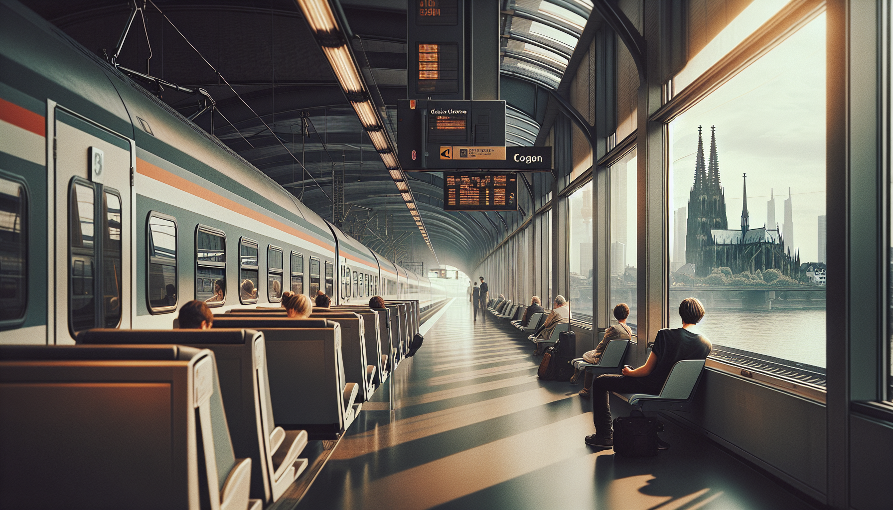 Fotografie auf der Zugfahrt nach Köln: Motivauswahl, Technik, Bildgestaltung